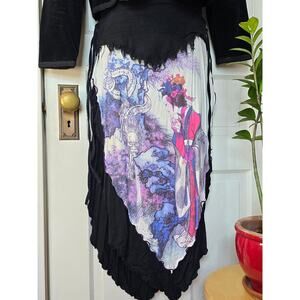 Lightning T-shirt Skirt, Size Small